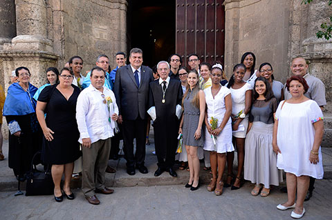 Graduación de Maestría del Colegio San Gerónimo de La Habana