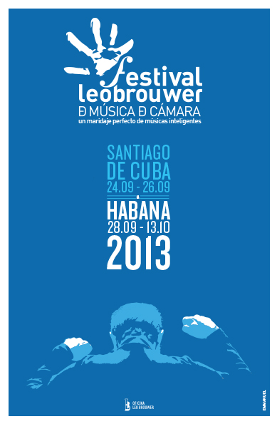 Cartel del V Festival Leo Brouwer